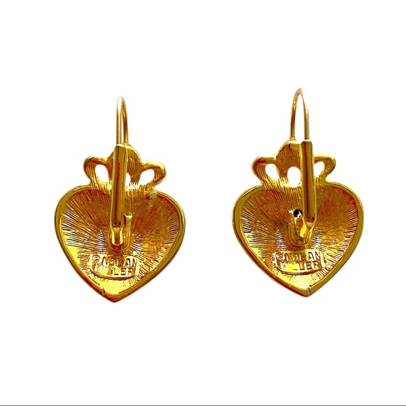 !SOLD! ⭐️RARE! Vintage⭐️ Nolan Miller Earrings and Necklace Set - Picture 8 of 8